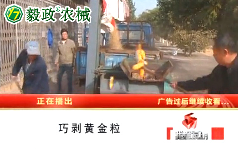 中央電視臺10套《我愛發(fā)明》之“巧剝黃金?！卑l(fā)明人袁毅